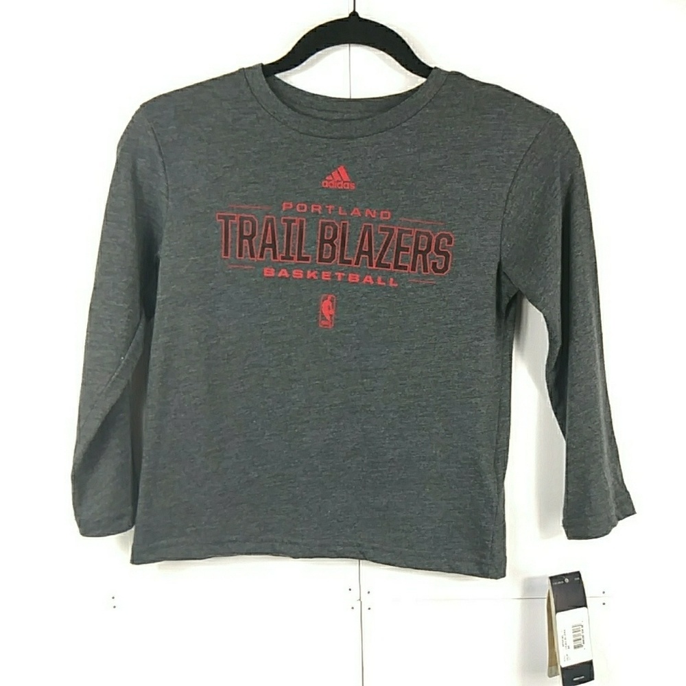 NWT NBA Adidas Portland Trailblazers The GO TO TEE